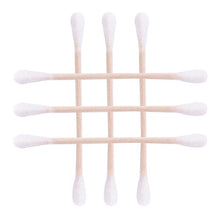Bamboo Soft Cotton Swabs for Acne in White (400 ct)