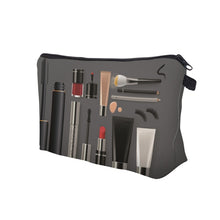 Deanfun Cosmetic Bag  New Fashion Black 3D Printed Zipper Polyester Travel Organizer Necessary Women's Makeup 50752