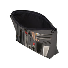 Deanfun Cosmetic Bag  New Fashion Black 3D Printed Zipper Polyester Travel Organizer Necessary Women's Makeup 50752