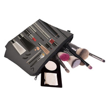 Deanfun Cosmetic Bag  New Fashion Black 3D Printed Zipper Polyester Travel Organizer Necessary Women's Makeup 50752