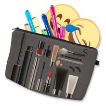 Deanfun Cosmetic Bag  New Fashion Black 3D Printed Zipper Polyester Travel Organizer Necessary Women's Makeup 50752