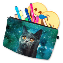 Deanfun 3D Printed Cat Cosmetic Bags Women Makeup Storage for Travelling 51243