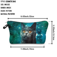 Deanfun 3D Printed Cat Cosmetic Bags Women Makeup Storage for Travelling 51243