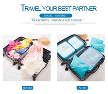 6PCS Men and Women Travel  Bag Clothes Underwear Bra Packing Cube Luggage Organizer Pouch Family Closet Divider Organiser Bags